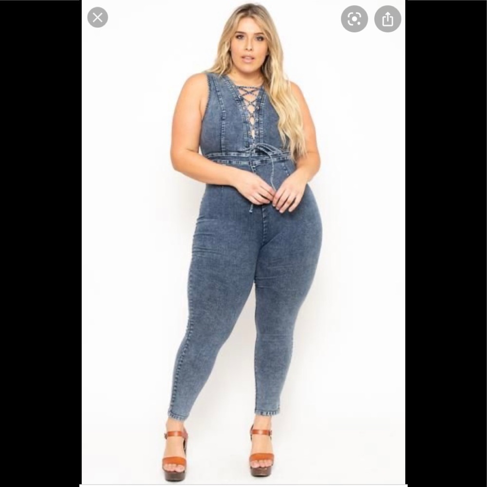 Denim jumpsuit